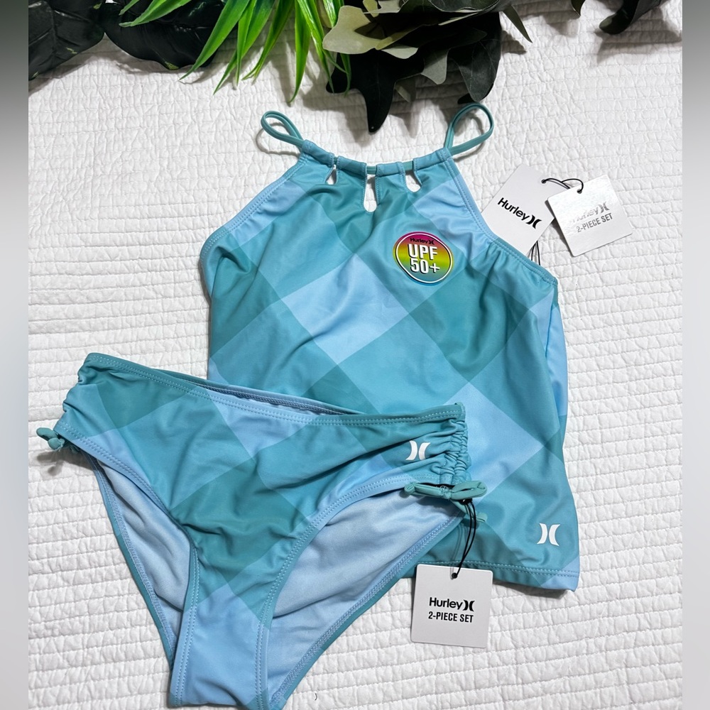 Hurley Kids Swim Bikini - Light Blue